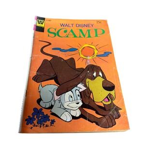 Whitman Walt Disney Scamp #18 Comic 25c Vintage 1971 Dumbo's Dilemma